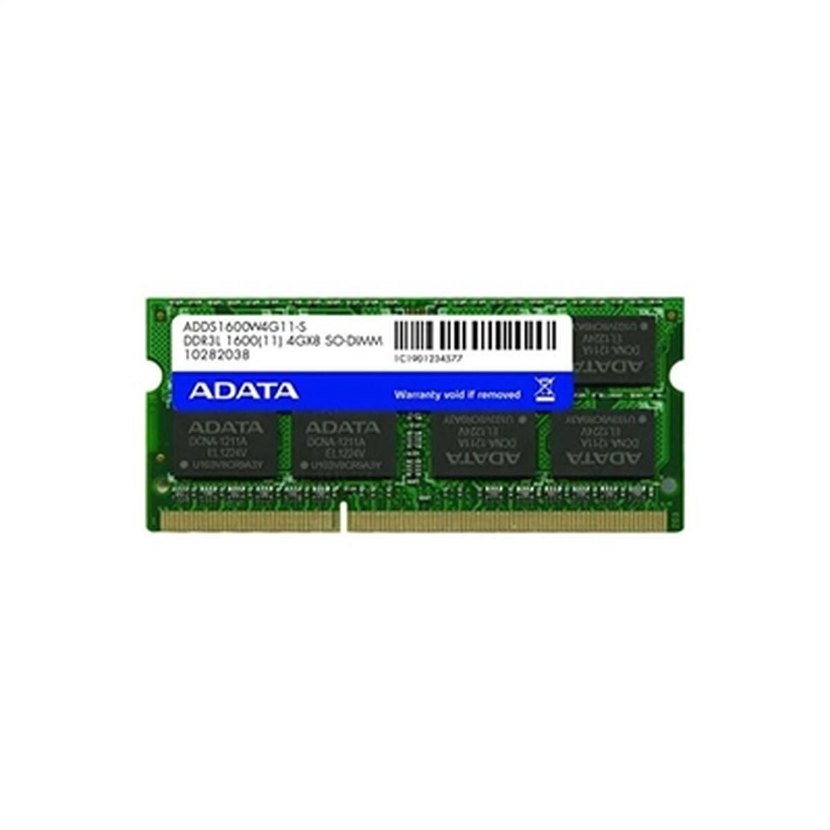 RAM-hukommelse Adata ADDS1600W4G11-S CL11 4 GB DDR3