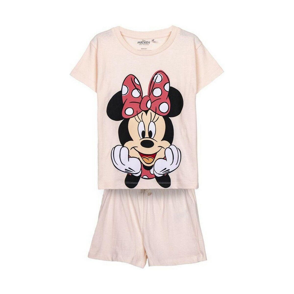 Nattøj Børns Minnie Mouse Pink Lyserød 3 år