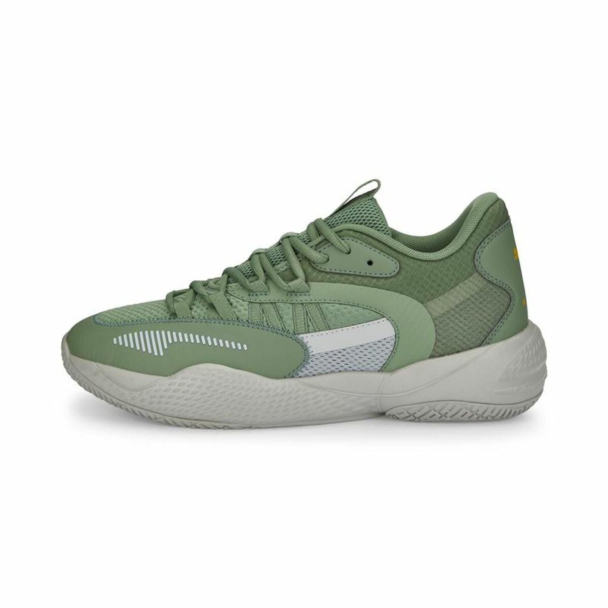 Basketballsko til voksne Puma Court Rider 2.0 Grøn Unisex Grøn 42.5