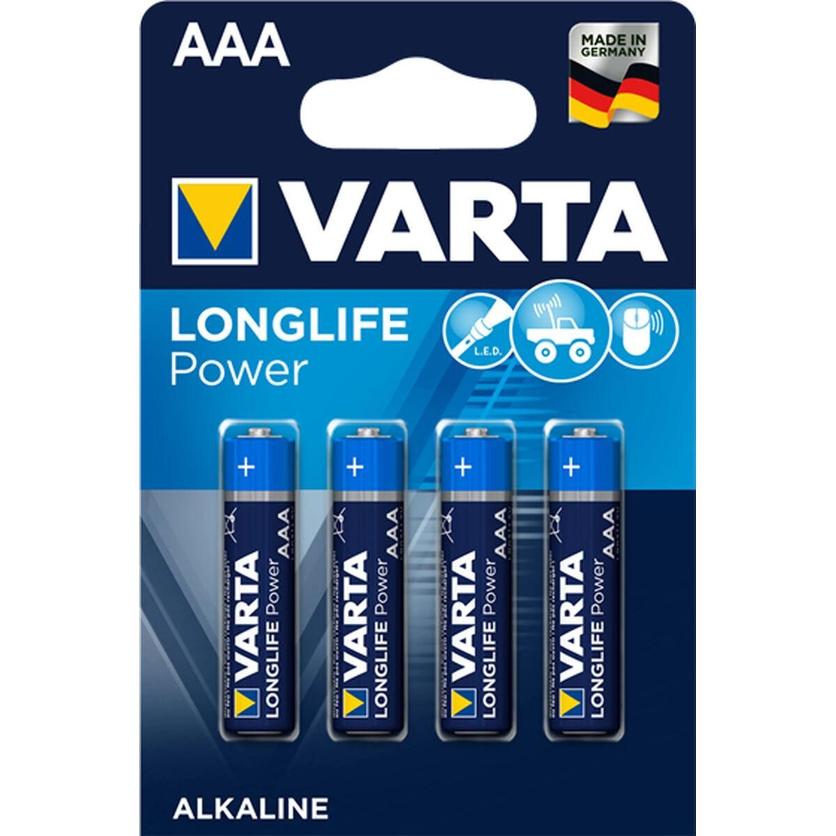 Batterier Varta Longlife Power AAA