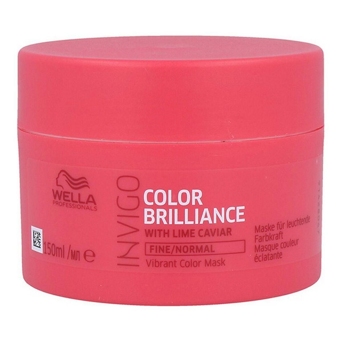 Maske Beskyttelse af Farven Invigo Blilliance Wella 8005610633718 500 ml 150 ml 150 ml