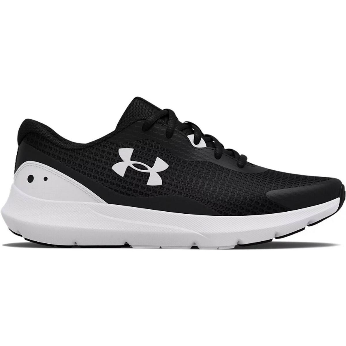 Sportssneakers til damer Under Armour Surge 3 Sort 38.5