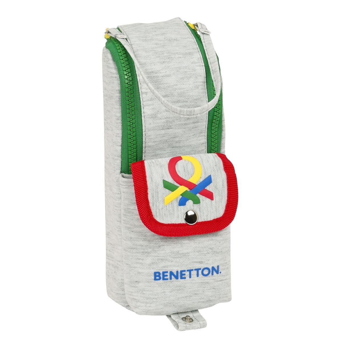 Penalhus Benetton Pop Grå (6 x 21 x 6 cm)