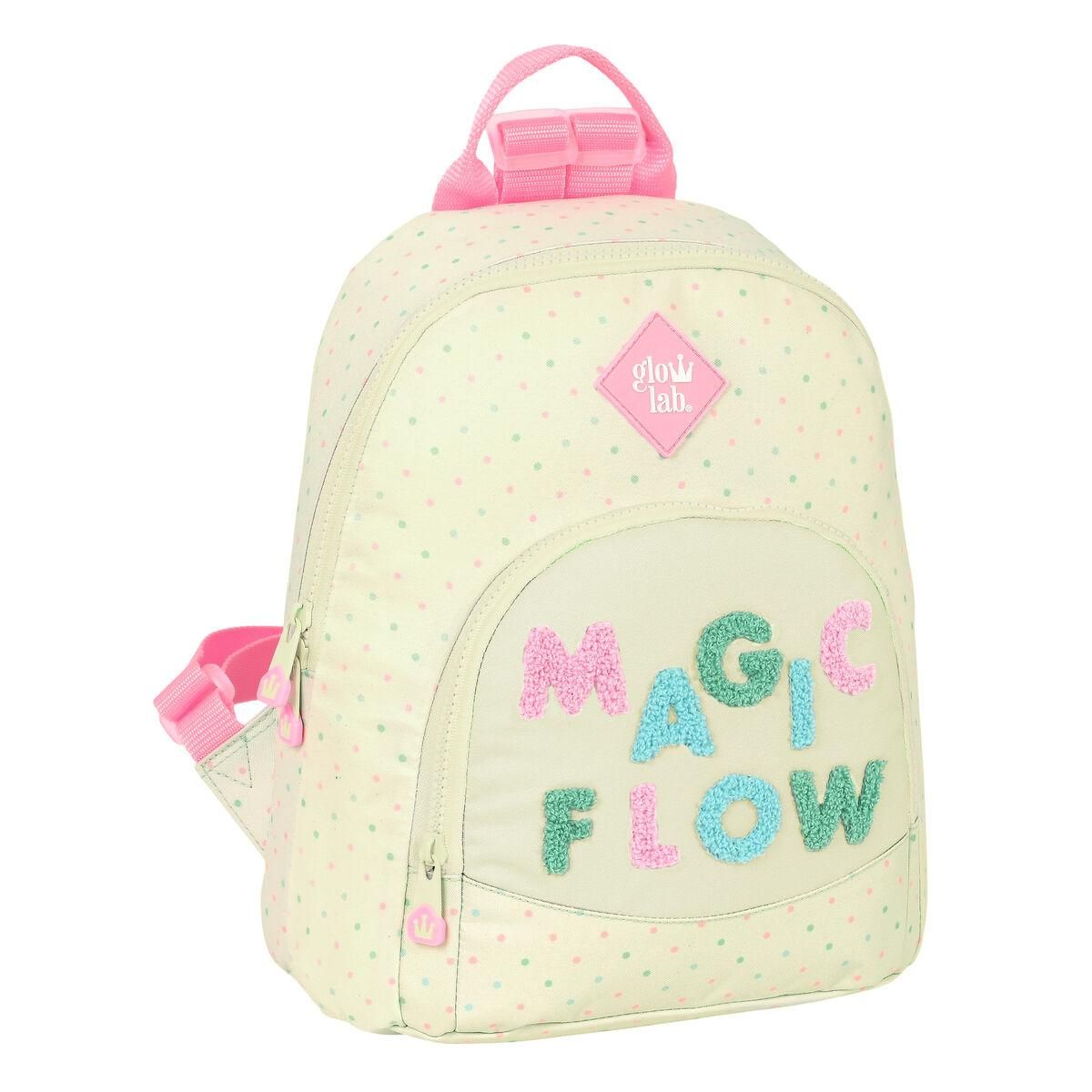 Casual Rygsæk Glow Lab Magic flow Beige 13 L