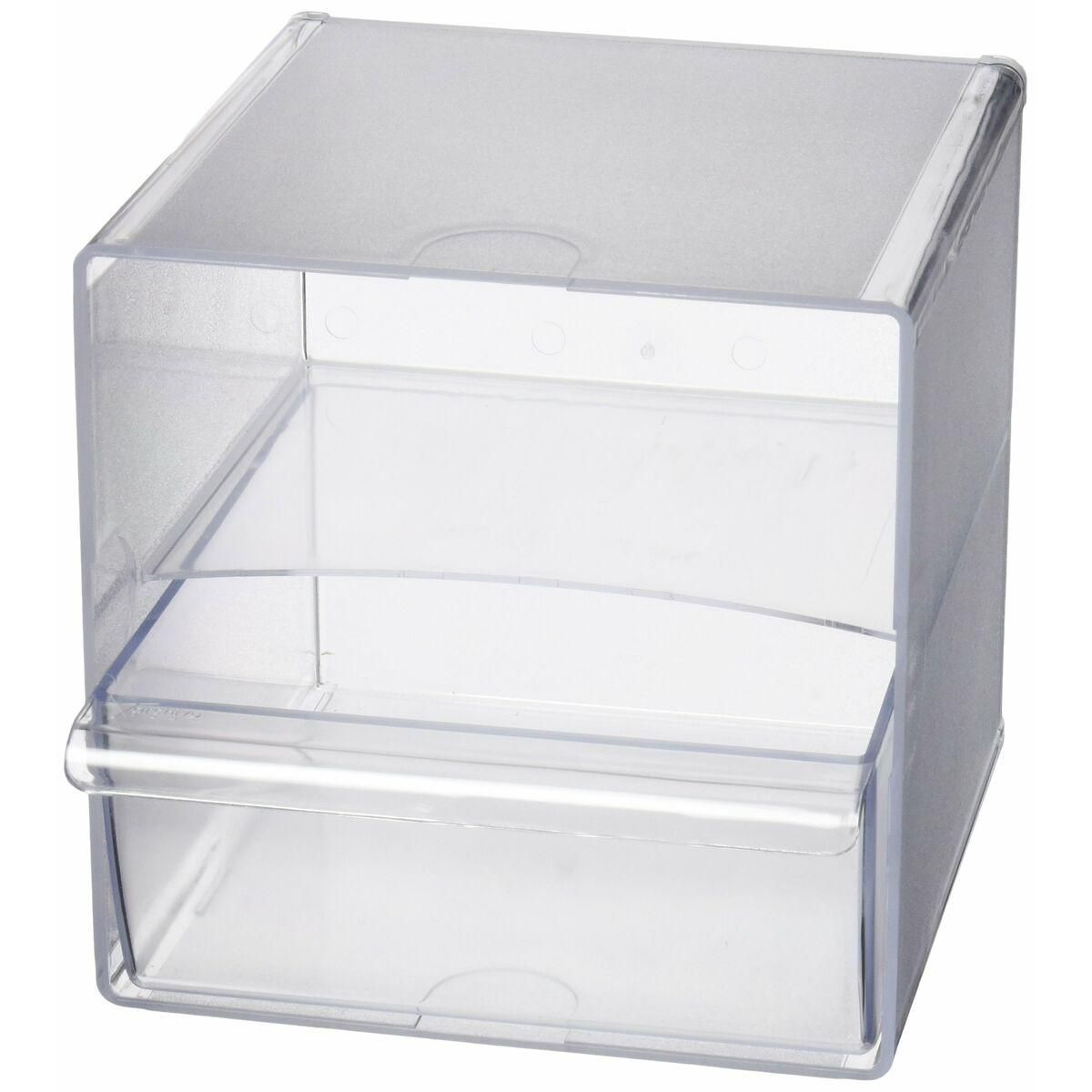 Multifunktionel organizer Archivo 2000 Gennemsigtig 19 x 15 x 15 cm