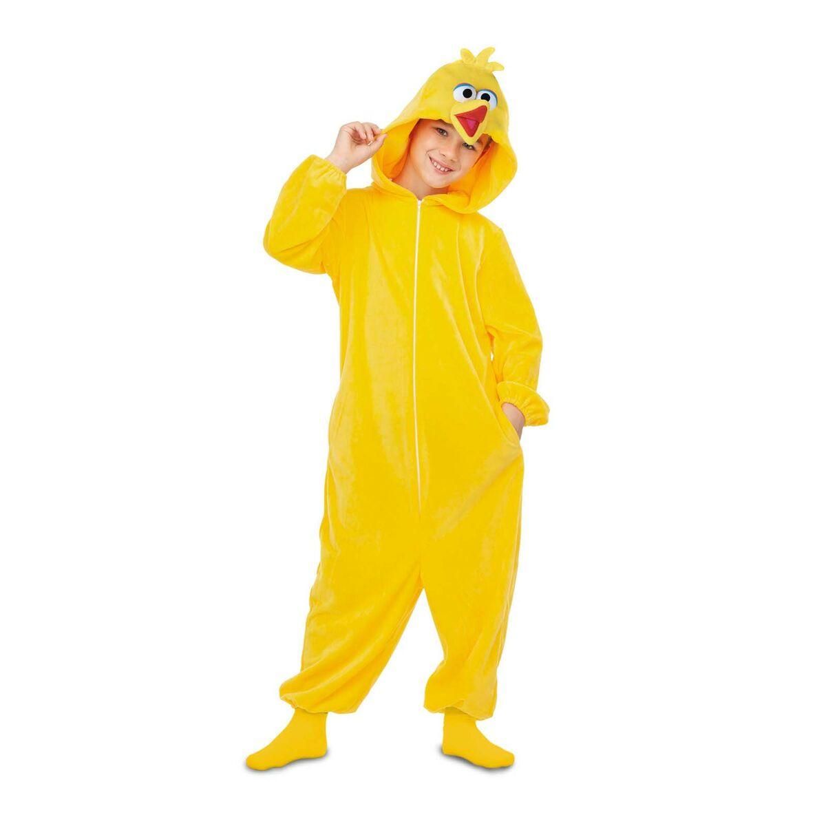 Kostume til børn Big Bird Sesame Street 7-9 år