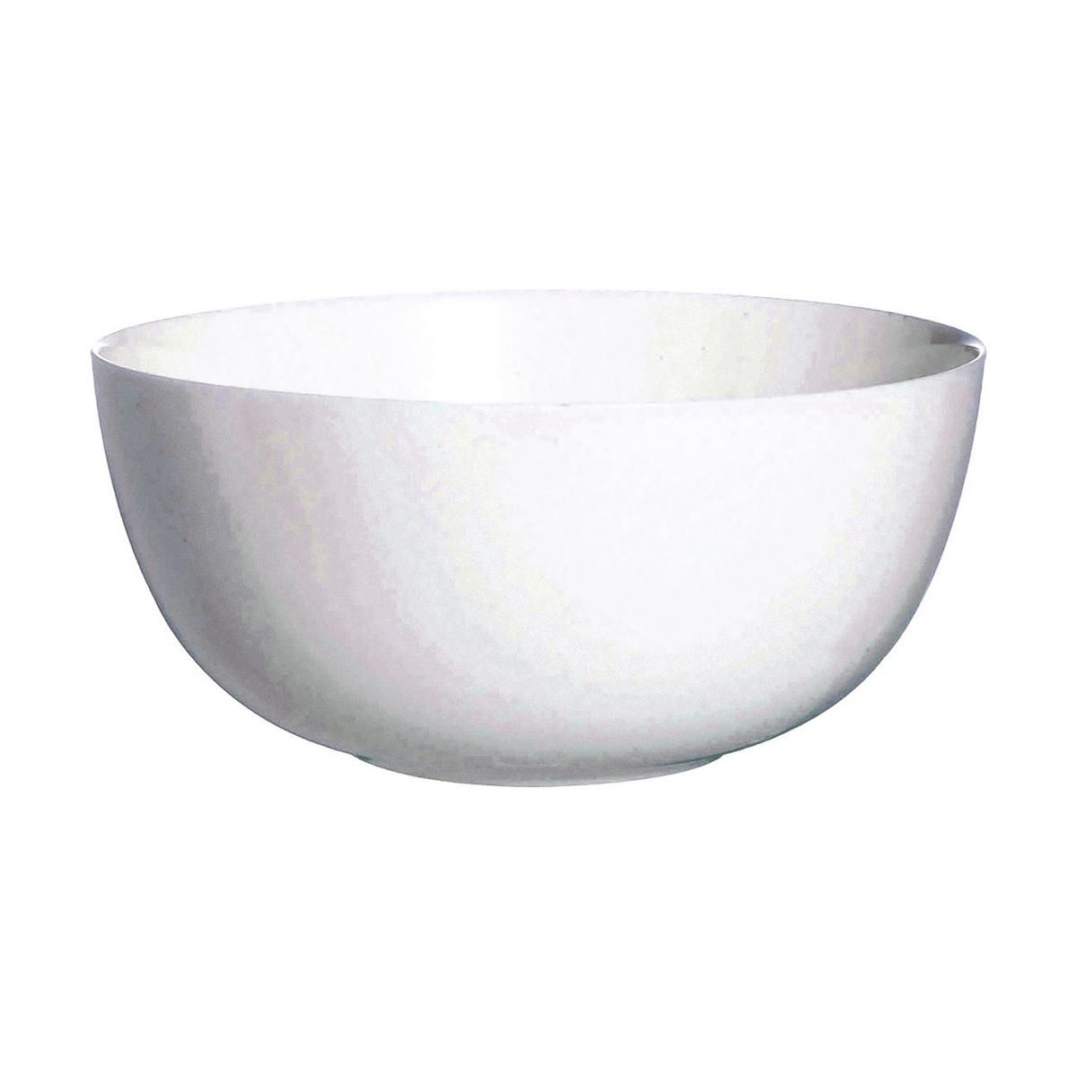 Salatskål Luminarc Hvid Glas (Ø 21 cm)