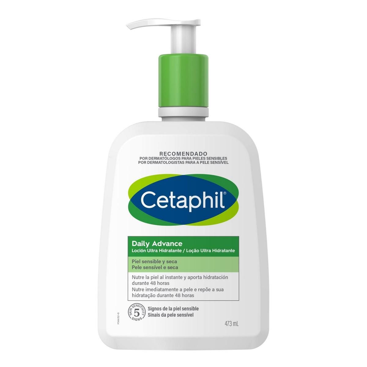 Ultra Fugtgivende Creme Cetaphil Daily Advance 473 ml