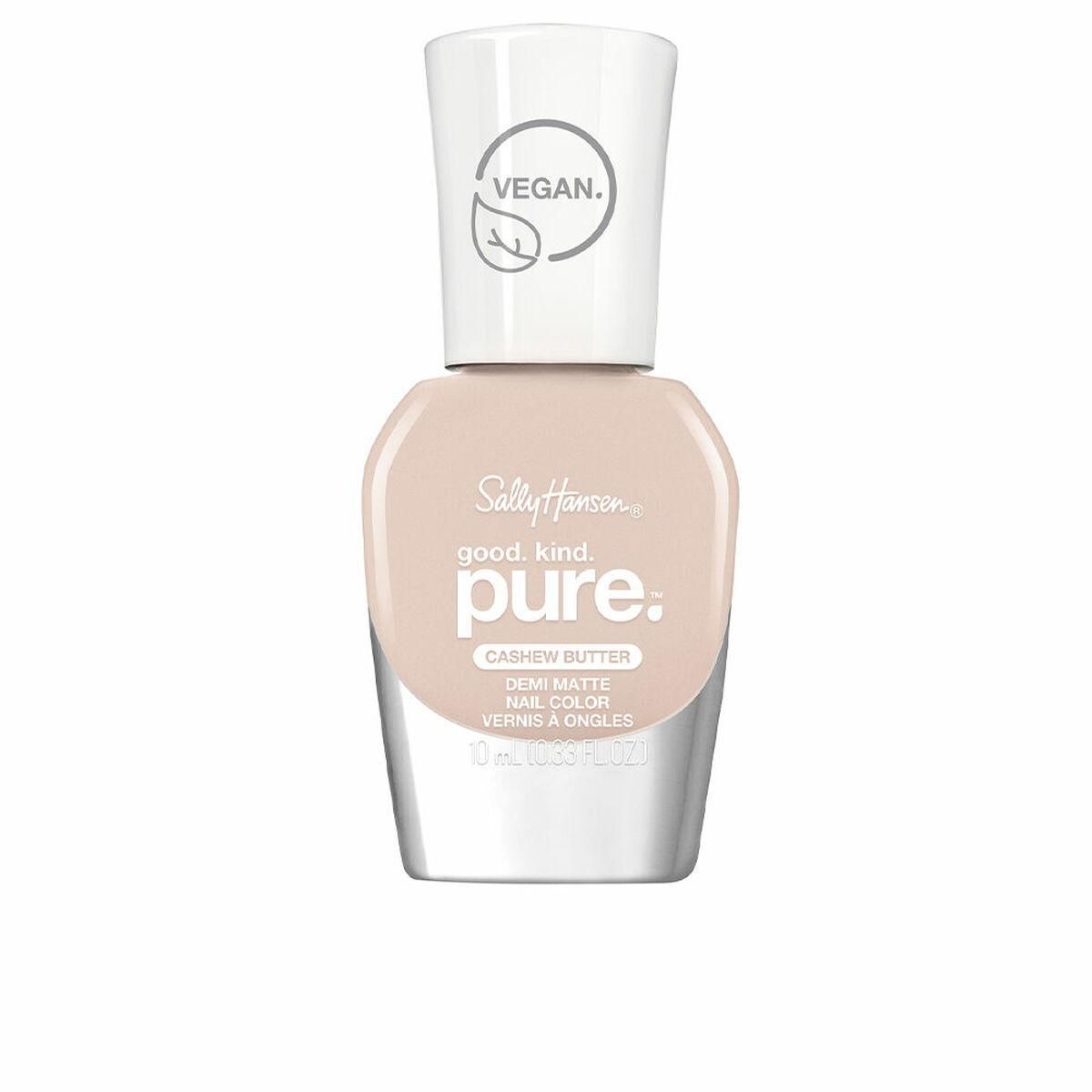 neglelak Sally Hansen Good.Kind.Pure Semi-mat Nº 030-cashew butter (10 ml)