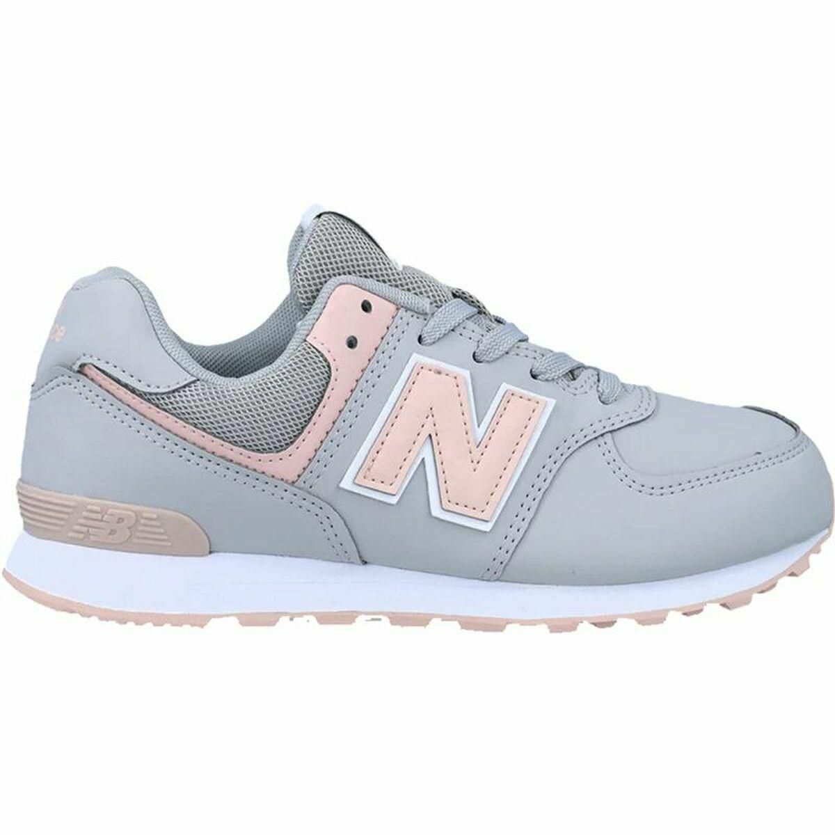 Kvinde Casual Sneakers New Balance 574 Grå Pink 37