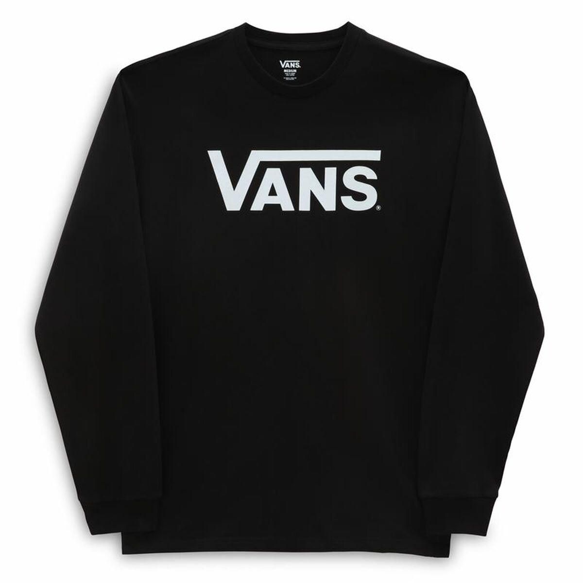 Unisex Langærmet T-shirt Vans Classic Sort M