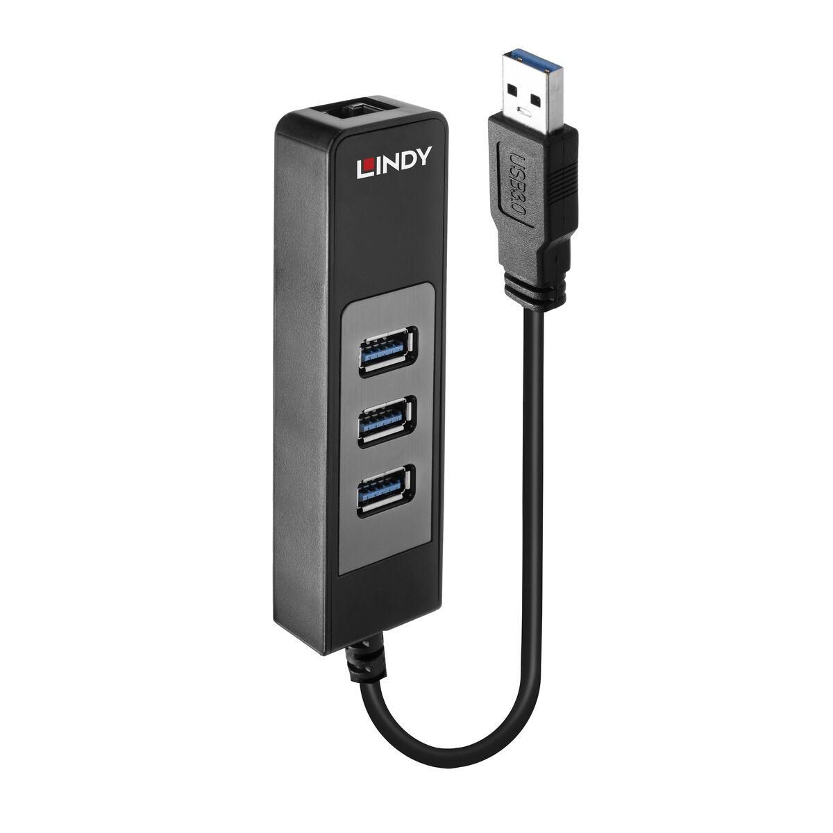 USB til ethernet-adapter LINDY 43176