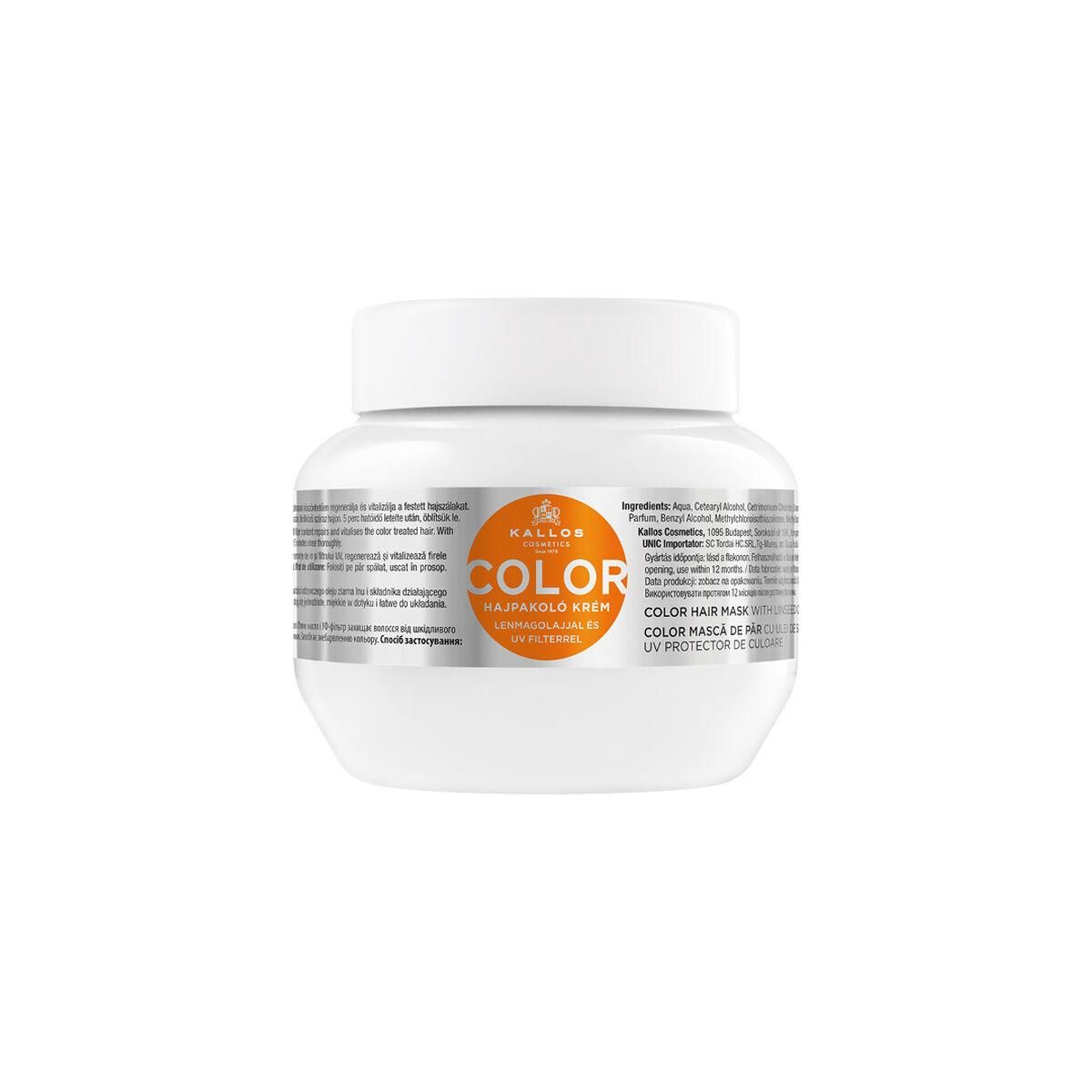 Maske til farvet hår Kallos Cosmetics Color 275 ml