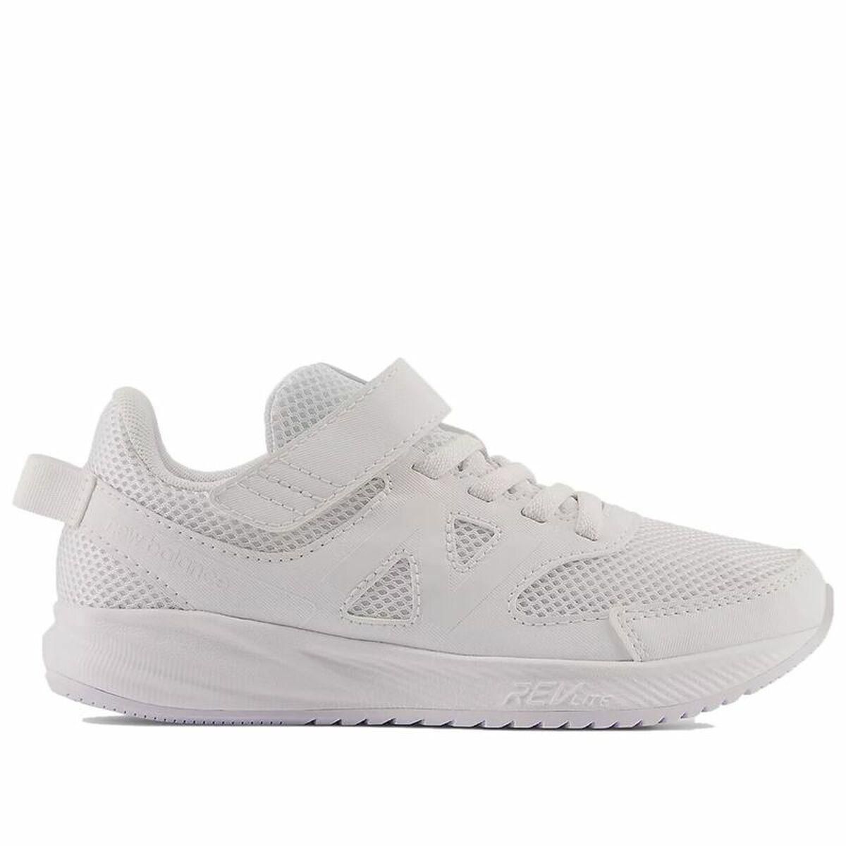 Sportssko til børn New Balance 570v3 Bungee Lace Hvid 21