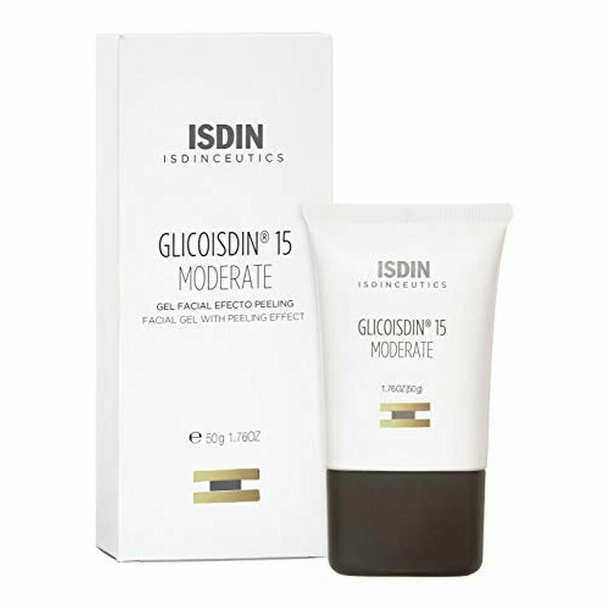 Ansigtsrens i gel-form Isdin Glicoisdin 15 Moderate (50 ml)