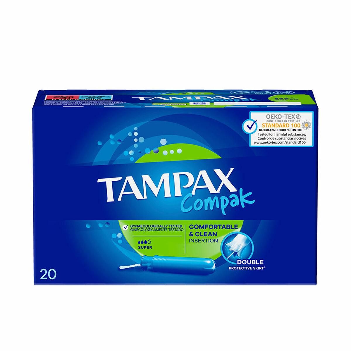 Super tamponer Tampax Compak 20 enheder