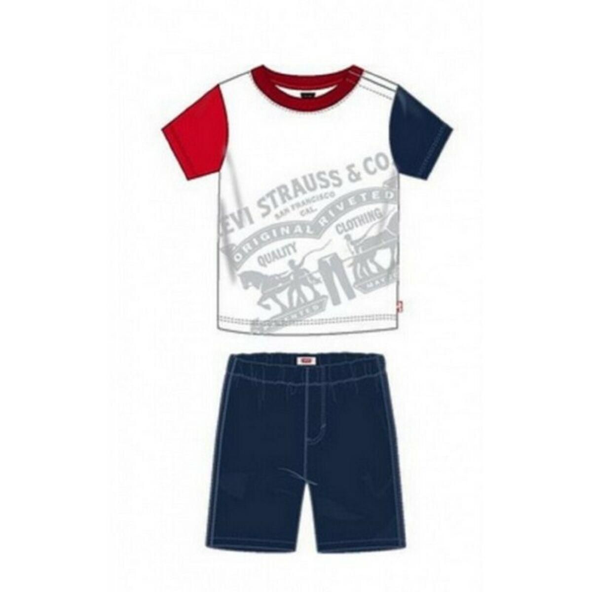 Sportstøj til Baby Levi's Color Block Tee 12 måneder