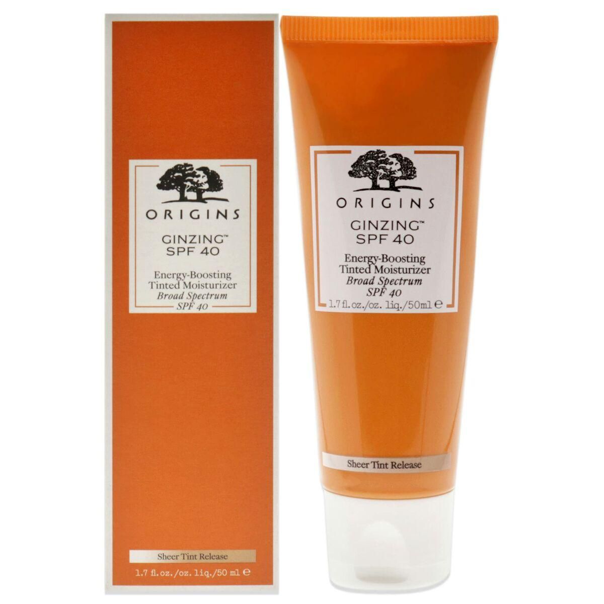 Creme med nærende effekt Origins Ginzing Ginseng Spf 40 50 ml