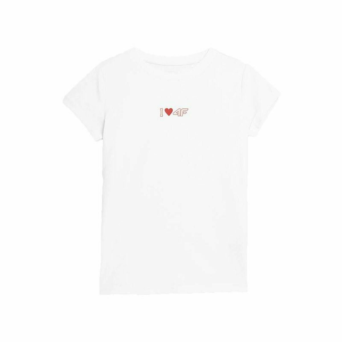 Børne Kortærmet T-shirt 4F JTSD005 10-11 år