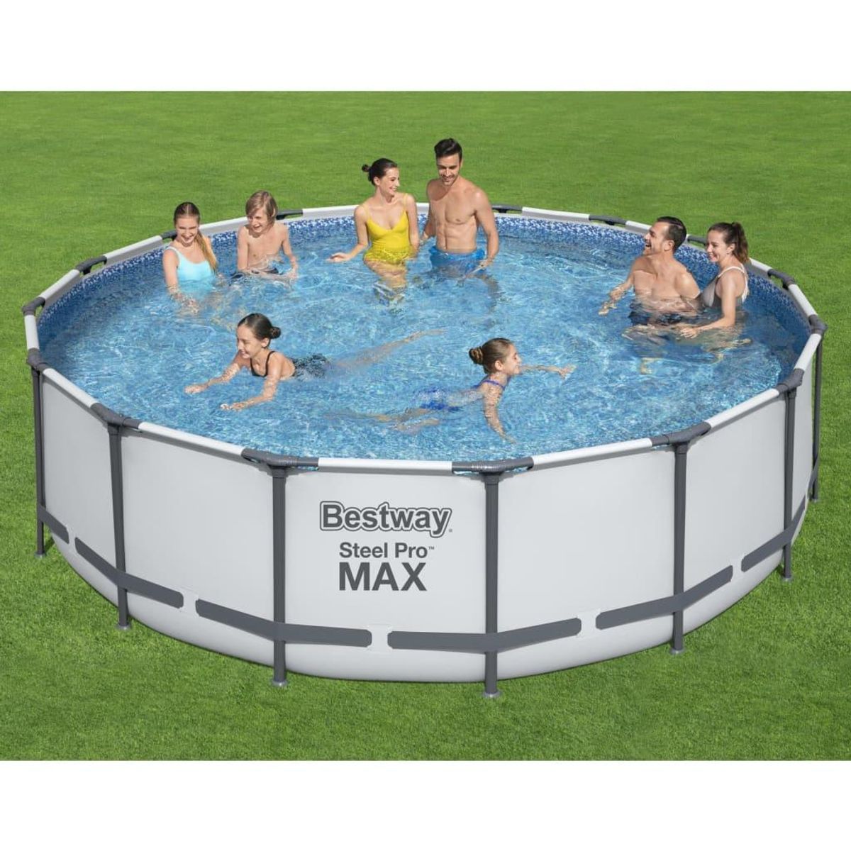 Steel Pro MAX swimmingpoolsæt 488x122 cm