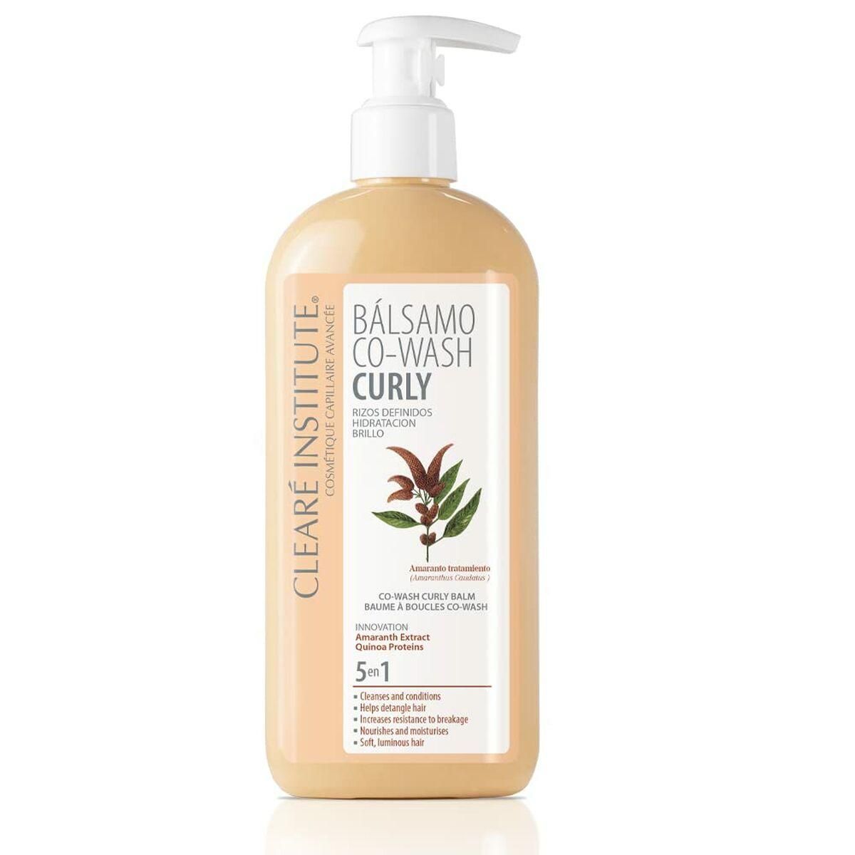 Væske til at definere krøller Clearé Institute Wash Curly 300 ml