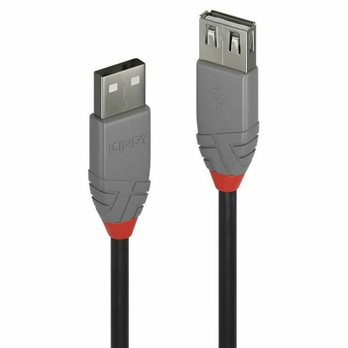 USB-kabel LINDY 36705 3 m Sort