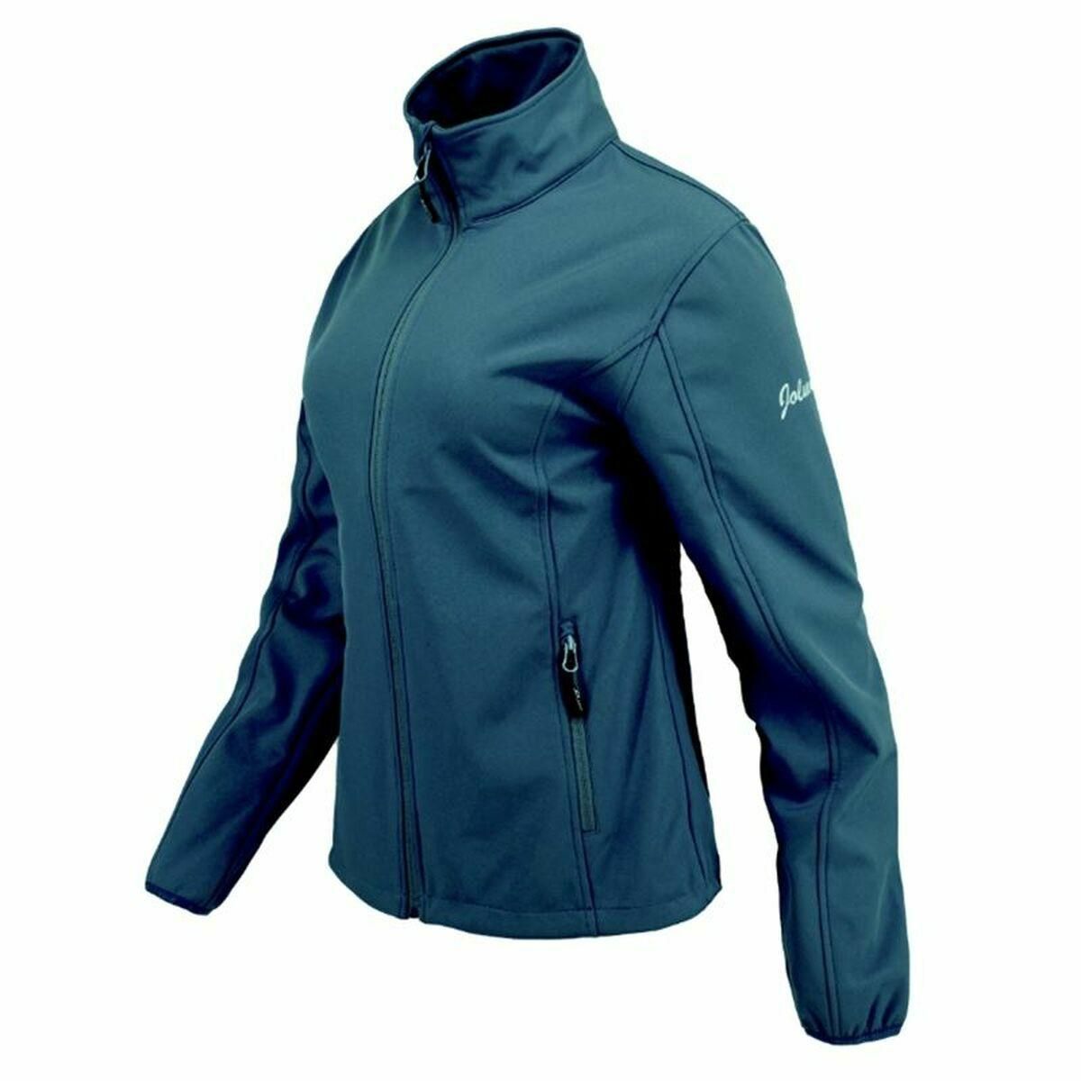 Sportsjakke til damer Joluvi Softshell Mengali Cyan S