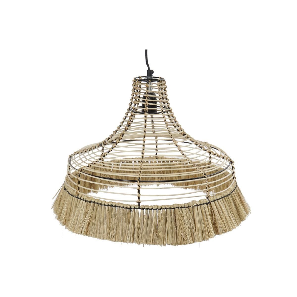 Loftslampe Natur Metal 40 W Jute (45 x 45 x 36 cm)