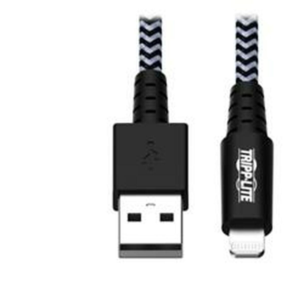 USB til Lightning-kabel Eaton Sort