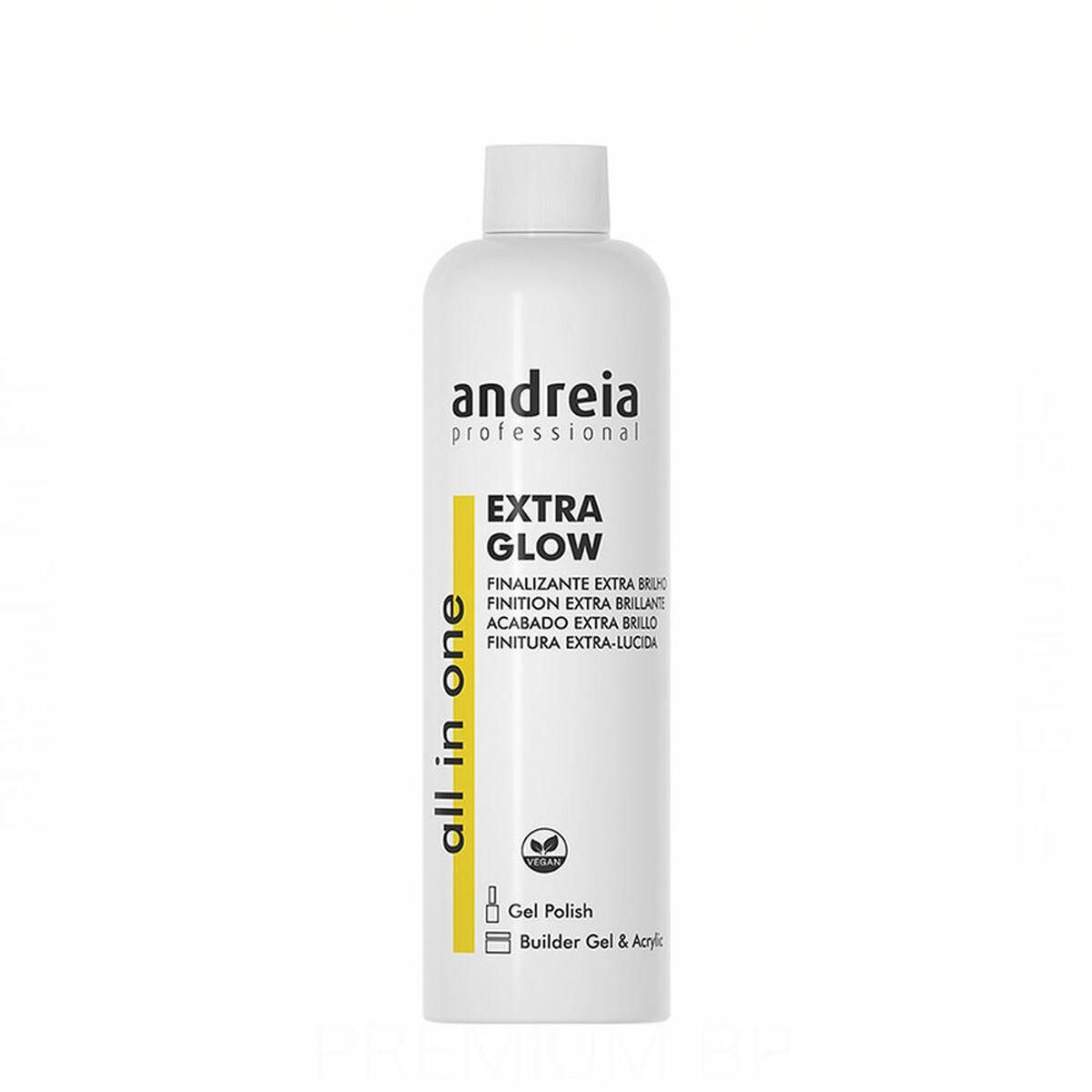 Neglelakfjerner Professional All In One Extra Glow Andreia 1ADPR 250 ml (250 ml)