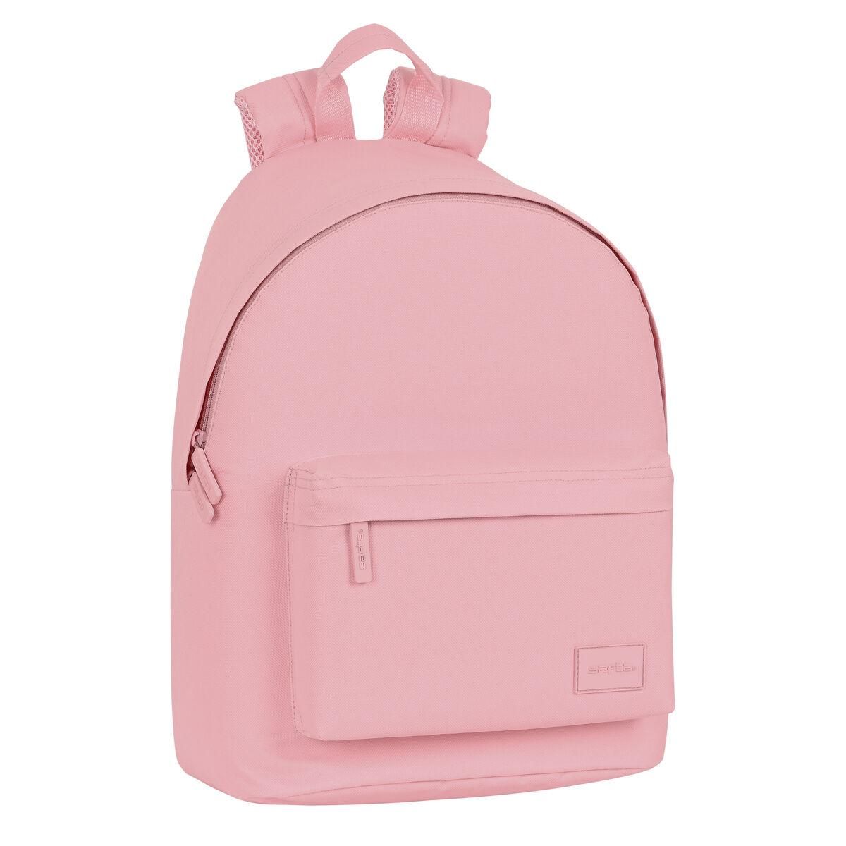 Skoletaske Safta 31 x 41 x 16 cm Pink