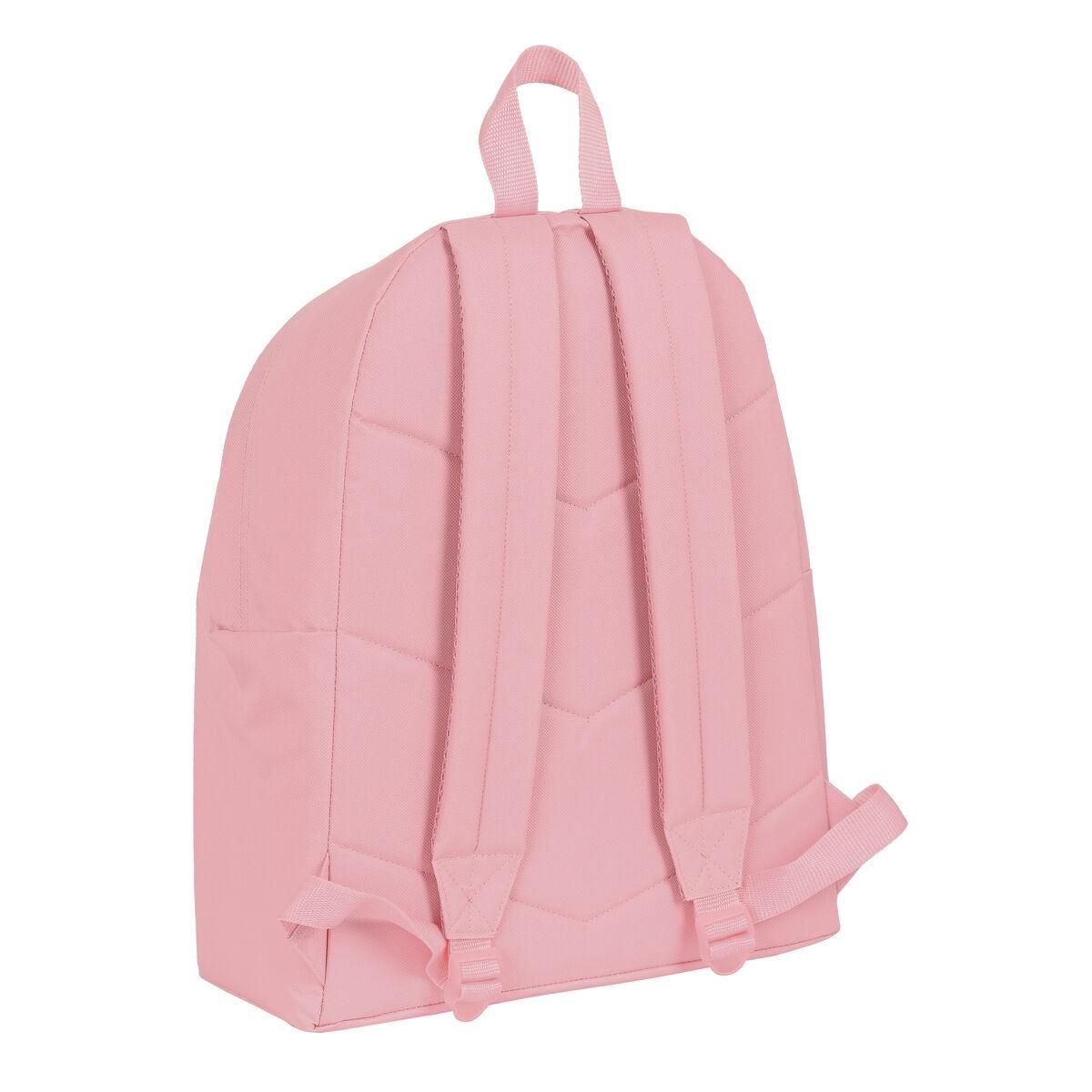 Skoletaske Safta 33 x 42 x 15 cm Pink