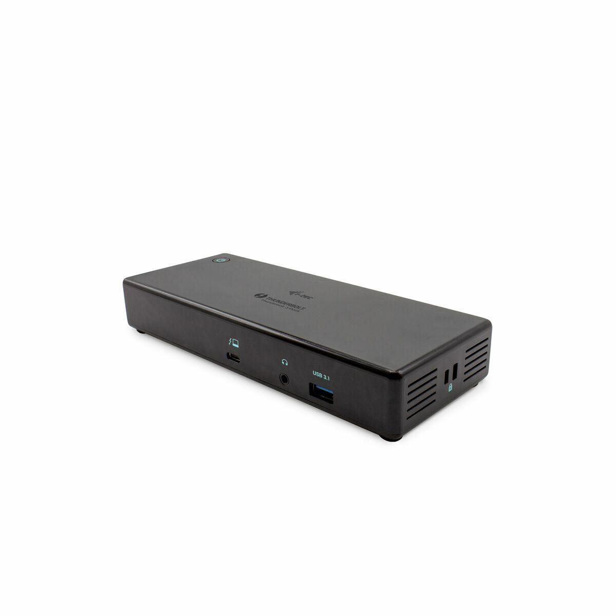 Docking-station i-Tec TB3CDUALDPDOCKPD Sort