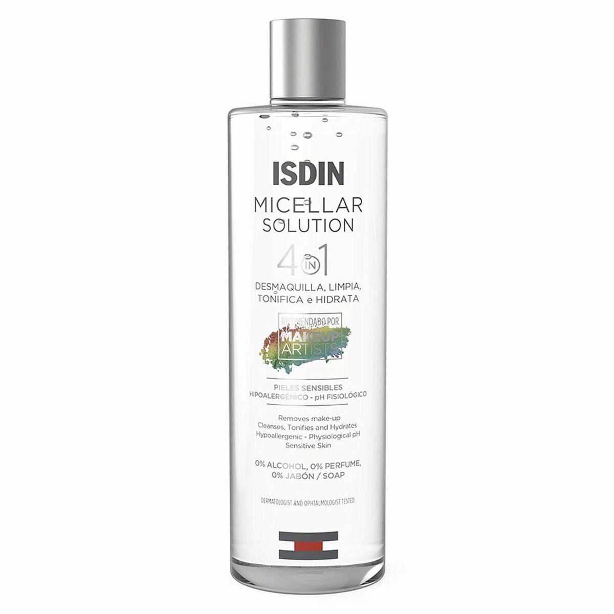 Makeupfjerner micellar vand Isdin 4-i-1 (400 ml)