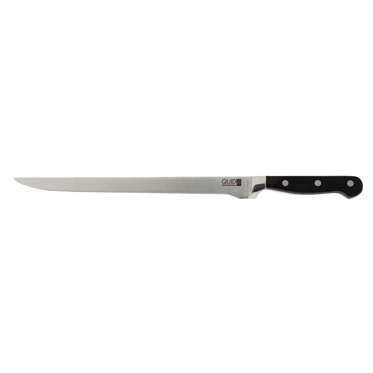 Skinkekniv Quid Professional Inox Chef Black Metal 28 cm (Pack 6x)