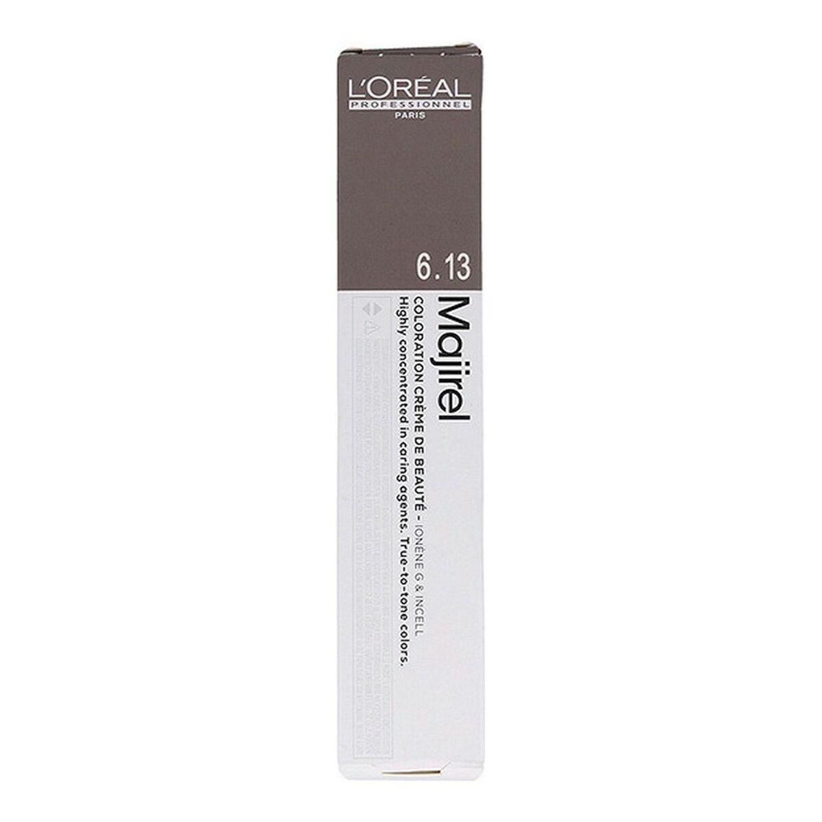 Permanent hårfarve - creme L'Oreal Professionnel Paris Majirel Cool Inforced Nº 6.13 (50 ml)