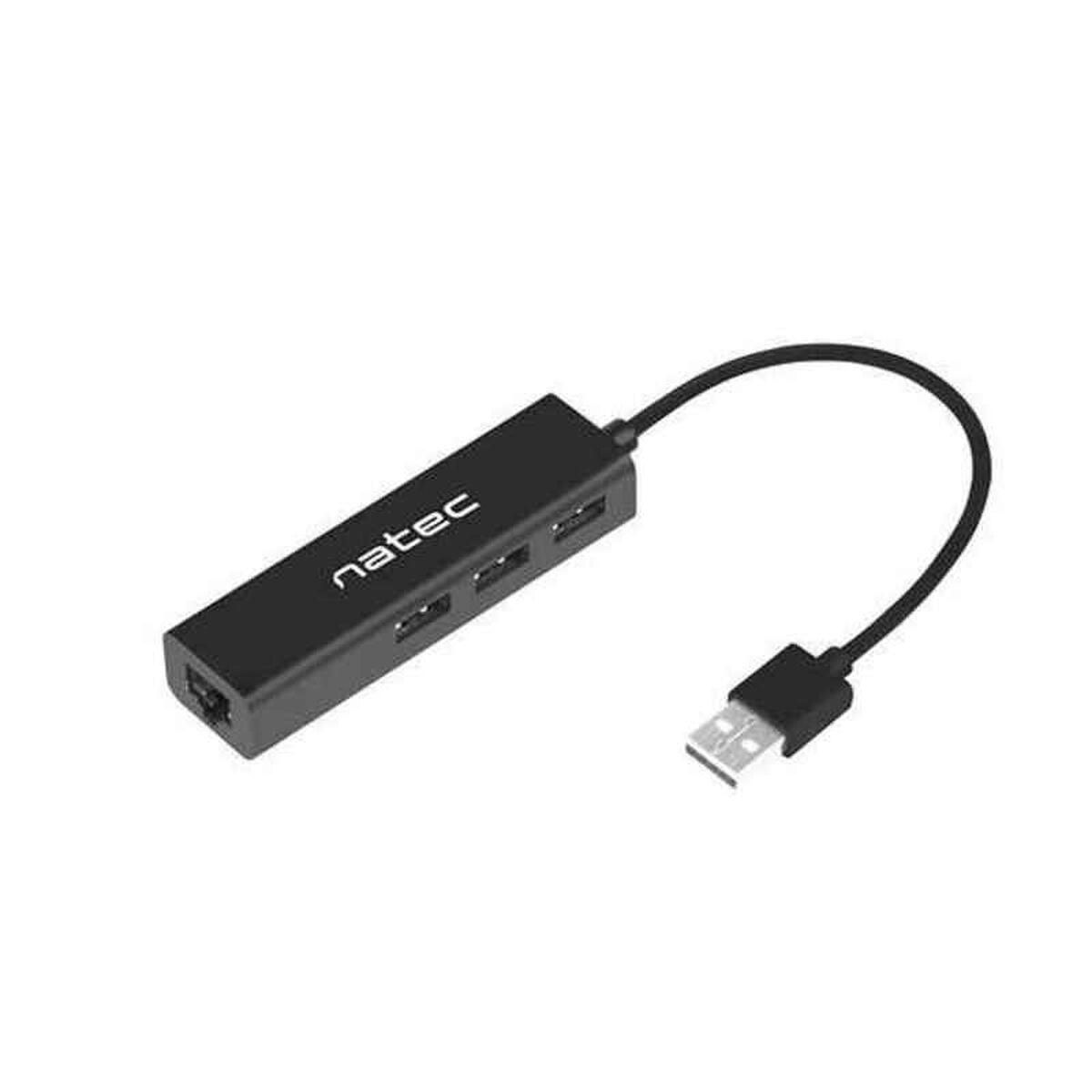 USB Hub Natec NHU-1413 Sort