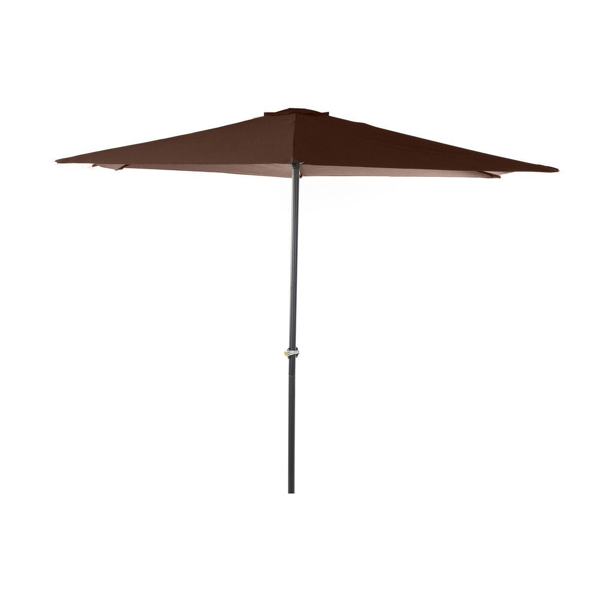 Parasol Brun Stål (270 x 270 x 250 cm)