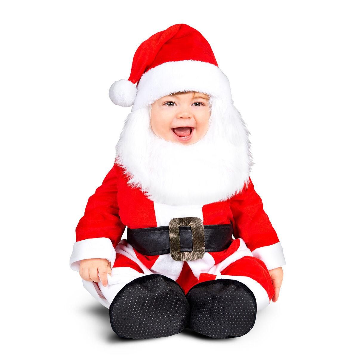 Kostume til babyer Santa Claus (4 Dele) 7-12 måneder