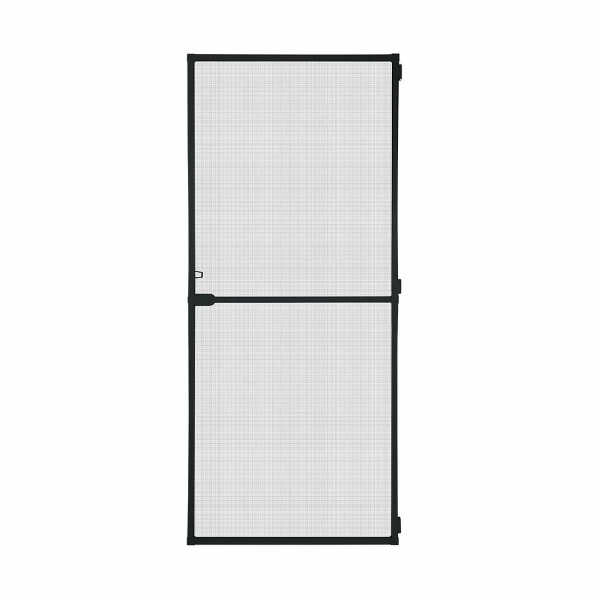 Insektgardin Schellenberg Døre Med ramme Glasfiber Sort Aluminium (100 x 210 cm)