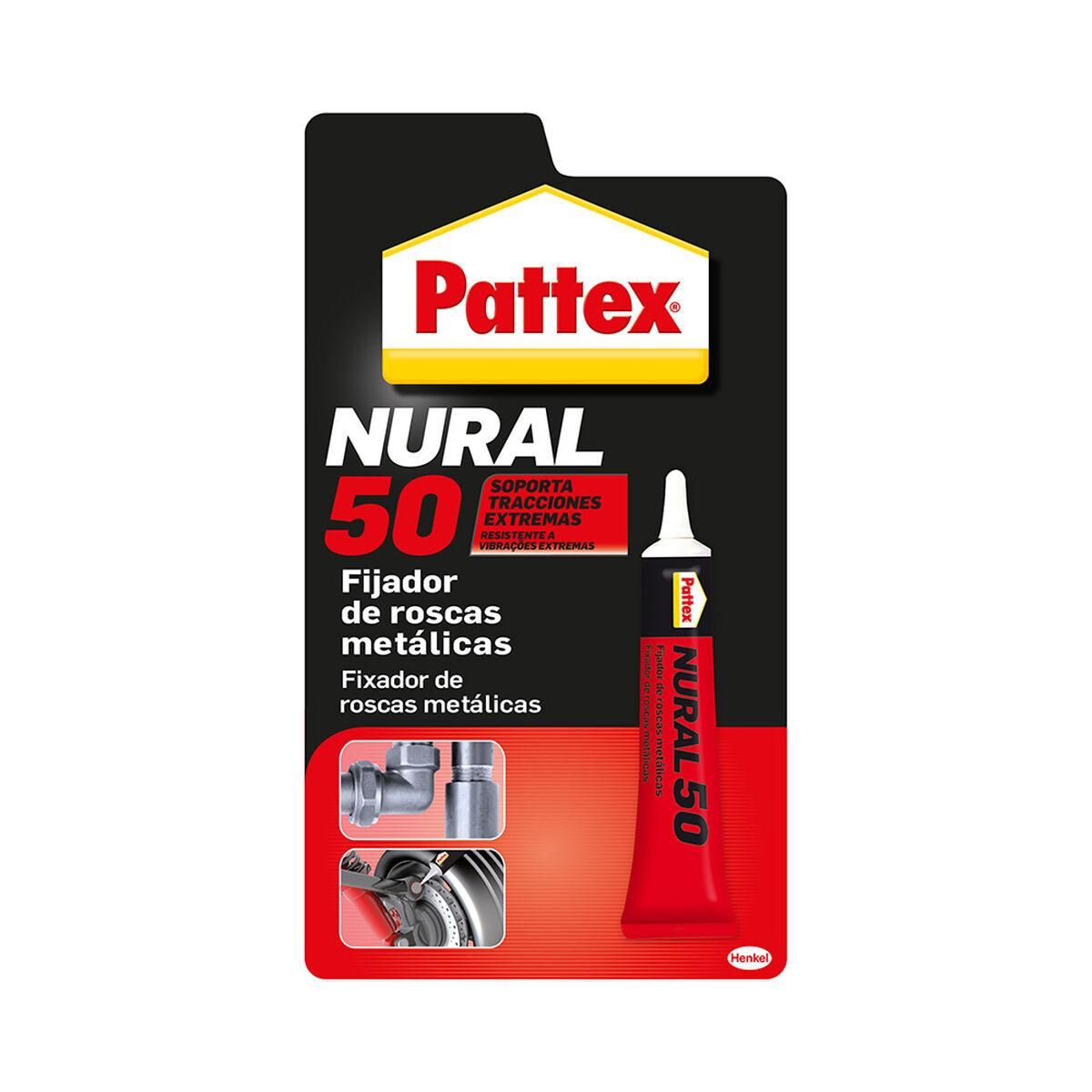 Klæbemiddel Pattex nural 50 10 ml Rød Væske