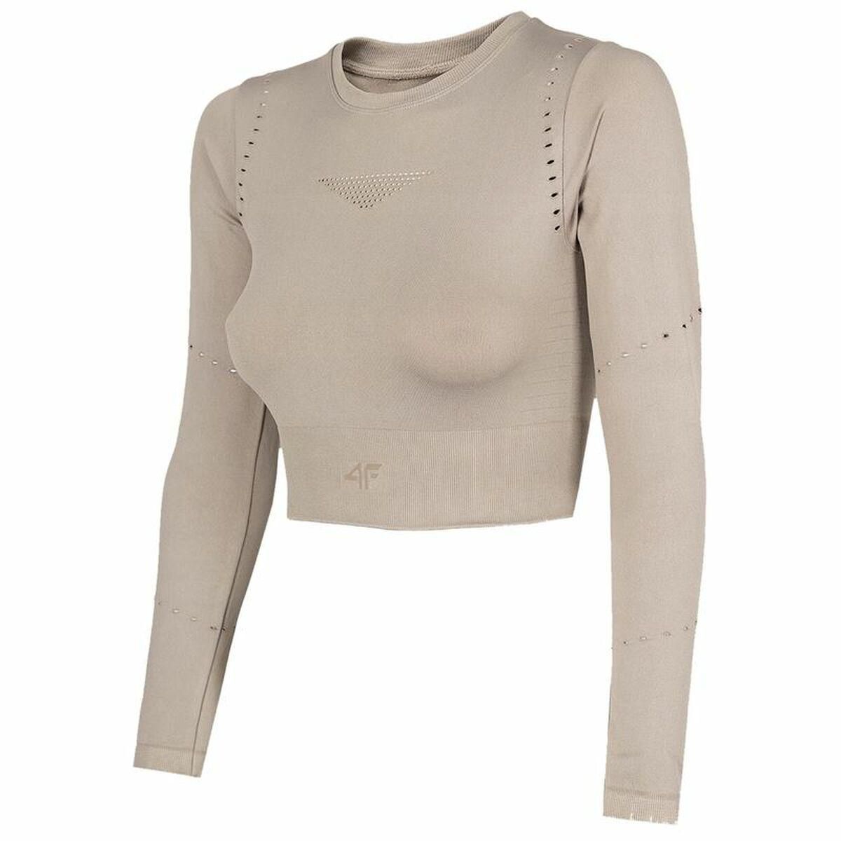 Sweaters uden Hætte til Kvinder 4F Beige M/L