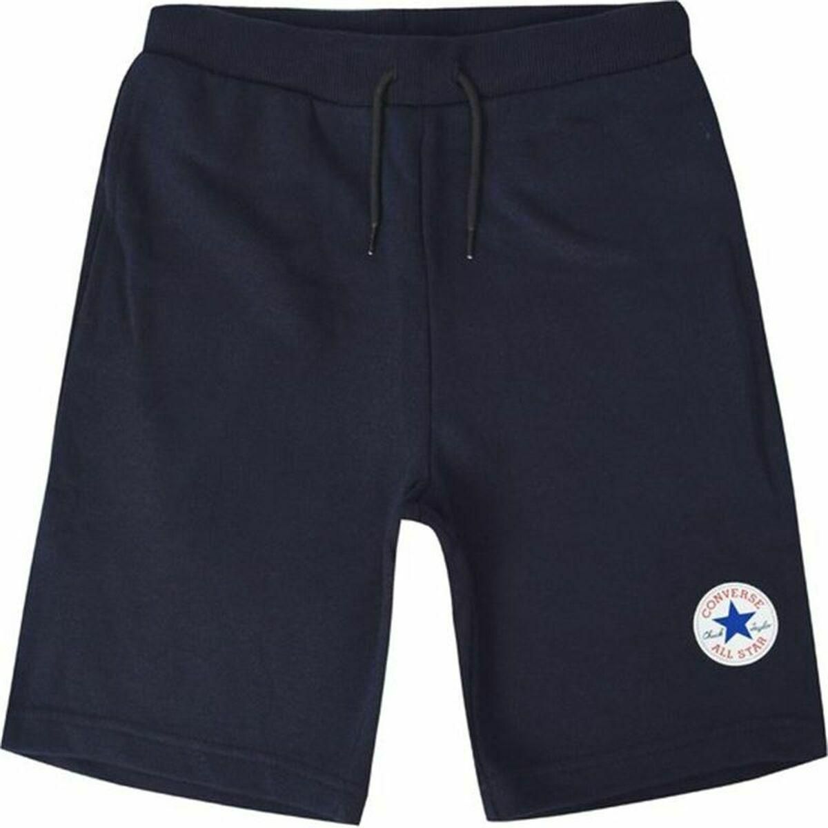 Sport shorts til børn Converse Printed Chuck Patch Mørkeblå 4-5 år