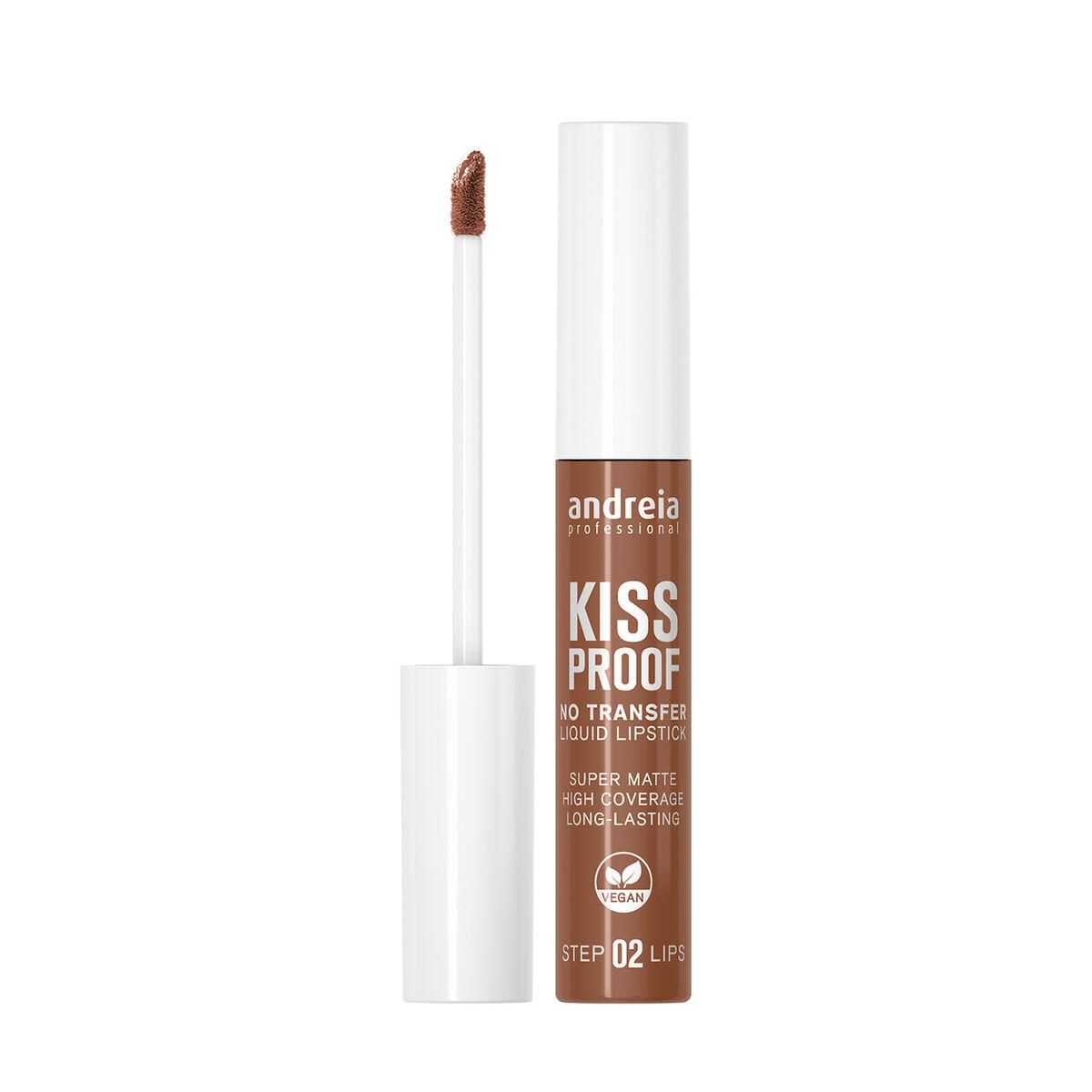 Læbestift Andreia Kiss Proof 8 ml Nº 6 Lys Chokolade