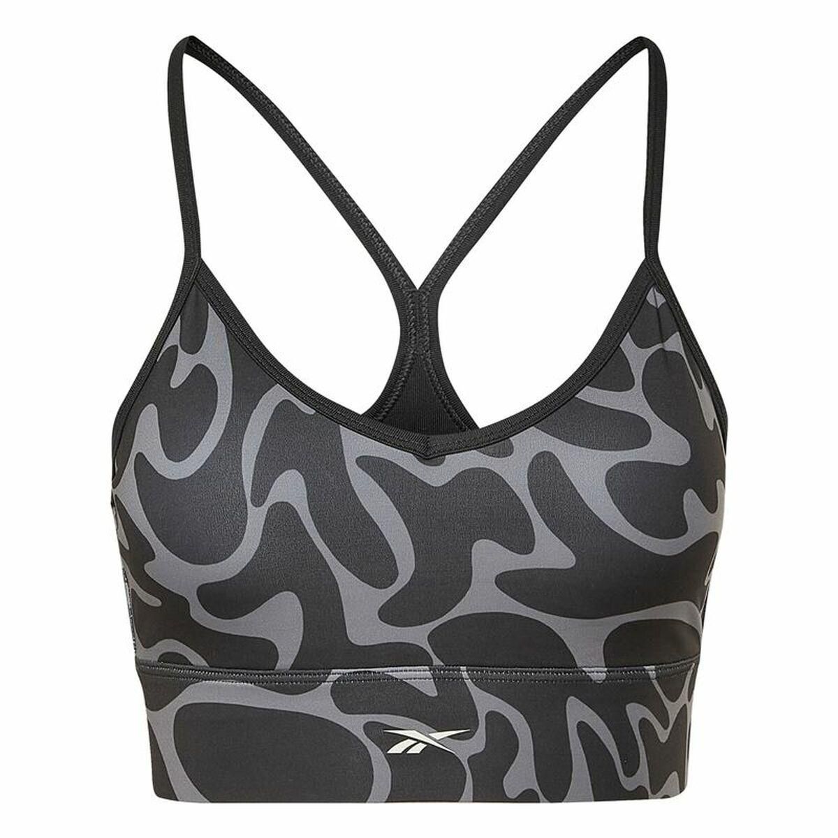 Sports-BH Reebok Workout Ready Sort Grå XS