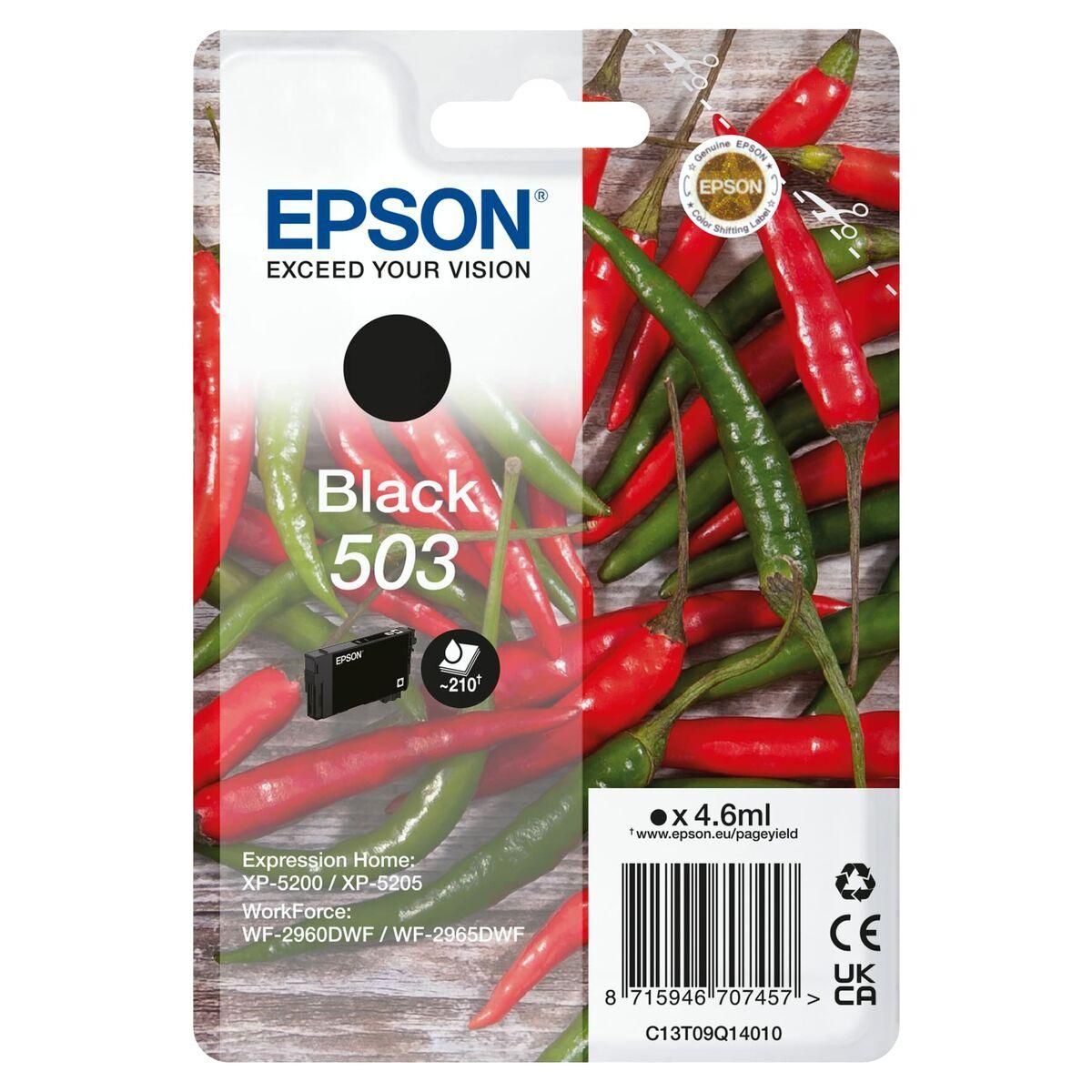 Original blækpatron Epson C13T09Q14020 Sort