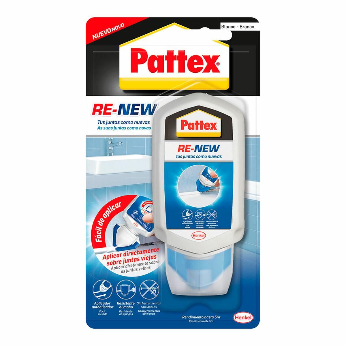 Silikone Pattex Re-new Hvid 100 g (1 Dele)