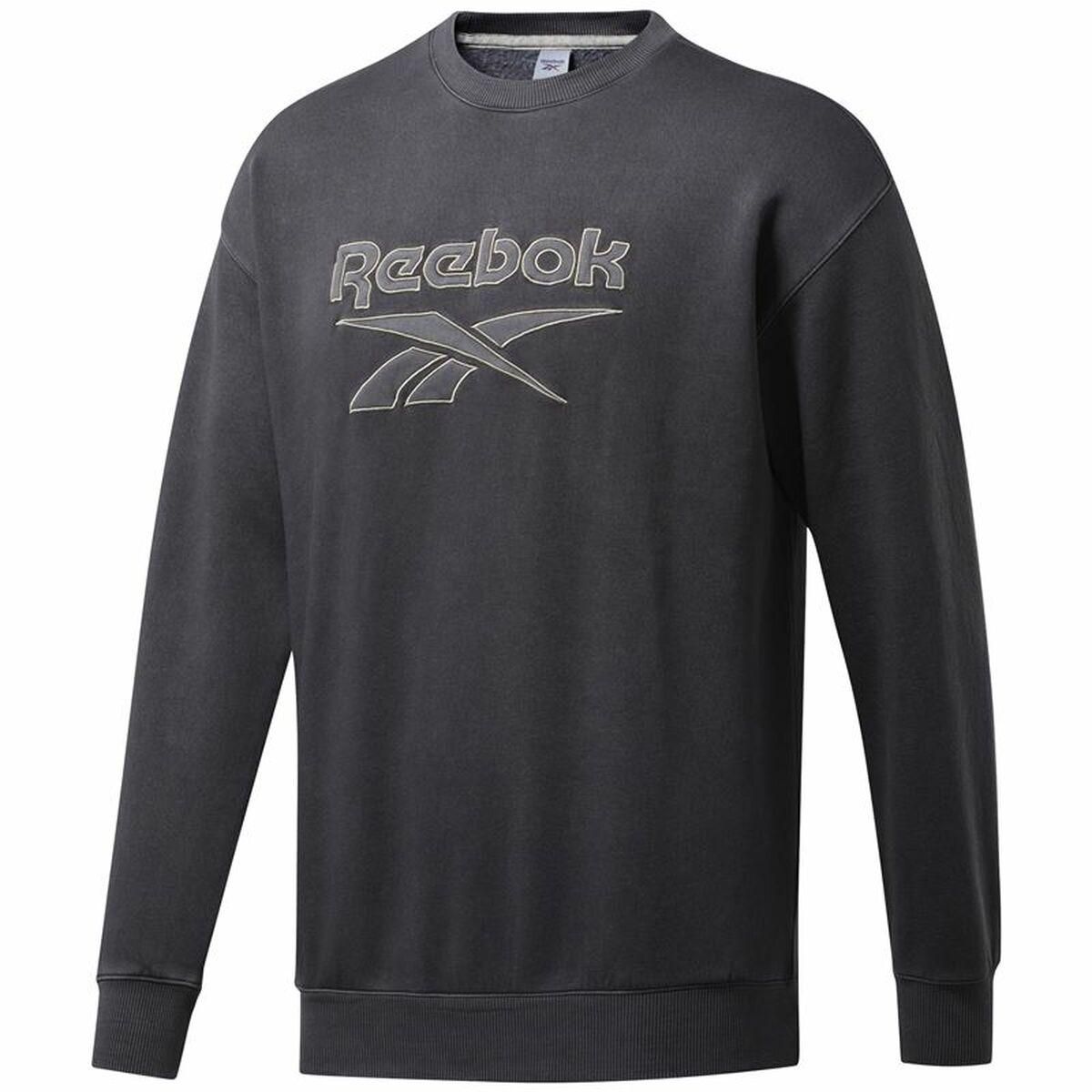 Sweaters uden Hætte til Mænd Reebok Classics Premium Mørkegrå M