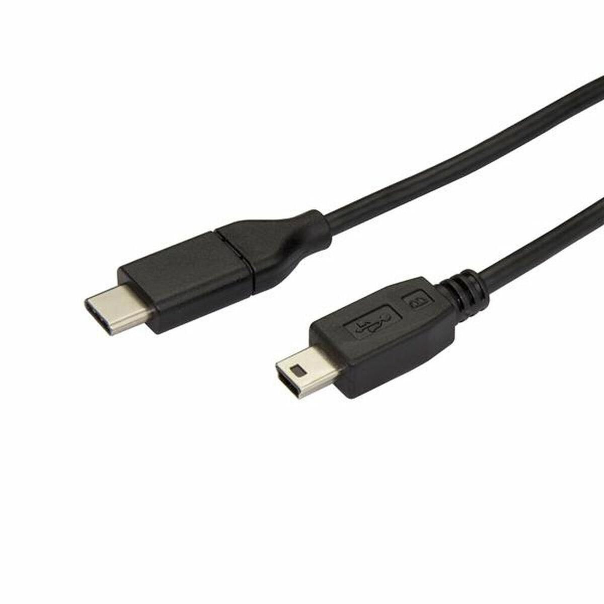 Kabel USB C Startech USB2CMB2M USB C Sort