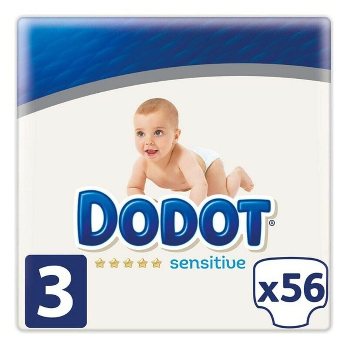 Engangsbleer Sensitive Dodot Dodot Sensitive (56 uds)